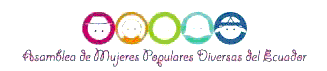 AMPDE. Asamblea de Mujeres Populares y Diversas de  Ecuador